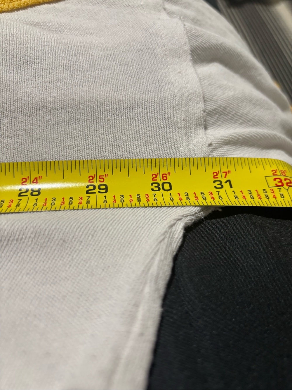We The Free White Tee with Gold numbers - Picture 4 of 6